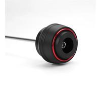 Moto Deslizadores Para SUZUKI GSXS1000 GSX-S1000 2015-2025 Motocicleta Rueda Delantera Trasera Horquilla Eje Deslizadores Protectores Contra Choques(Front-Red)