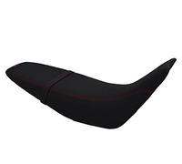Moto Discovery Funda de Asiento Compatible con Honda FMX 650 2005-2007 Color Negro con Costuras Rojas
