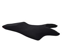 Moto Discovery Funda de Asiento Compatible con Honda VFR800X Crossrunner 2011-2015 Negra con Costuras Rojas