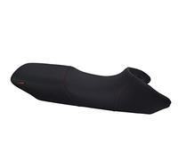 Moto Discovery Funda de Asiento Compatible con Honda XLV650 Transalp 2000-2007 Color Negro con Costuras Rojas (B)