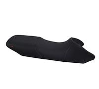 Moto Discovery Funda de Asiento Compatible con Honda XLV650 Transalp 2000-2007 Color Negro con Costuras Gris Claro (B)