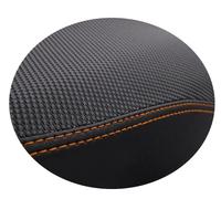 Moto Discovery Funda de Asiento Compatible con KTM 950/990 Adventure 2003-2013 Negra con Costuras Naranjas (C)