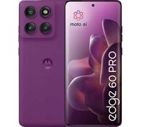 Motorola edge 60 pro 16,9 cm (6.67") SIM doble Android 15 5G USB Tipo C 12 GB 512 GB 6000 mAh Púrpura