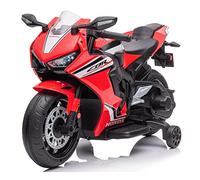 Moto eléctrica 12v niños Honda CBR1000R, 2 A 5 AÑOS, roja