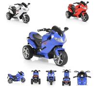 Moto Eléctrica Infantil Moni Comet HZBB-1188 Tres Ruedas música MP3 Marcha atrás, Colores:Azul