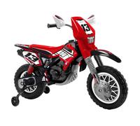 Moto Eléctrica Infantil Thunder MAX VX 12V 3 a 6 Años con Apoyo INJUSA | Puño acelerador, freno eléctrico y ruedas de apoyo para una conducción estable y divertida de hasta 5-6 km/h