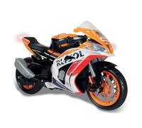 Moto Eléctrica Niños 3 Años 4 Años 5 Años Repsol 12V - Moto a Batería para Niños con Ruedas de Apoyo - Luces y Sonidos - Licencia de Marca - INJUSA