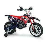 Moto Eléctrica Niños 3 Años 4 Años 5 Años Repsol 6V Azul - Moto a Batería para Niños con Ruedas de Apoyo - Puño Acelerador - 5-6 km/h - INJUSA