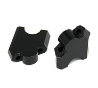 Moto Elevador Manillar Para CRF1100L Motocicleta Elevador De Manillar Adaptador Abrazadera Soporte Extensor Soporte Piezas De Motocicleta(Black)