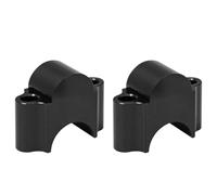 Moto Elevador Manillar Para LT500R Para LT250 Para LT80 Para GSXR 750 Para GSXR 600 1 Par De Abrazaderas Para Manillar De 28 Mm 1 1/8" 22 Mm 7/8"(Black,28MM)