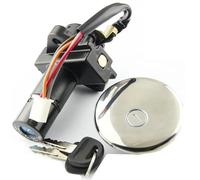 Moto Encendido Llaves Compatible Con Suzuki Para GN250 1985-2001 Kit De Tapa De Combustible Con Llave De Interruptor Encendido Kit Tapa De Combustible Con Llave De Motocicleta