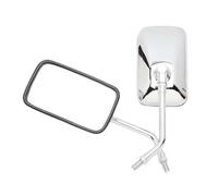 Moto Espejo Lateral Espejo Retrovisor Cuadrado para Manillar De Motocicleta, Compatible para Hond&a Shadow VT, VT1100, VT750, VT600, VF750, Magna 750 Y Scooter.