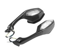 Moto espejos Laterales Espejo Retrovisor De Motocicleta Ajustable Con Bisturí Curvo Compatible Con Yamaha Para YZFR1S 2016-2018 Para YZFR6 2017-2022