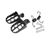 Moto Estriberas Para PW50 PW80 TW200 Motocicleta Dirt Pit Bike Reposapiés Reposapiés Para Moto(Negro)