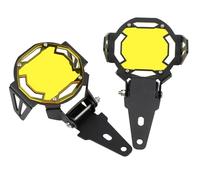 Moto Faros Delanteros Protección Guardia para R1250GS para R1250 para R 1250 para GS para ADV para Adventure para 1250GS 2018-2022 Rejilla Protectora Faros Antiniebla Motocicleta(Yellow)