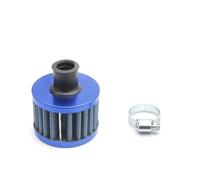 Moto Filtro Aire Filtro De Aire 12 Mm Admisión Respiradero Ventilación Turbo Universal Para Coche Motocicleta(Blue)