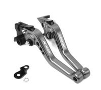 Moto Freno Manija Manetas De Freno Y Embrague Para Motocicleta Para Yamaha X-MAX XMAX 125 250 300 400 2023 2024 2025, Maneta Manillar Ajustable CNC Palanca Maneta Embrague(Color 2)
