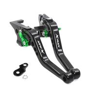 Moto Freno Manija Manetas De Freno Y Embrague Para Motocicleta Para Yamaha X-MAX XMAX 125 250 300 400 2023 2024 2025, Maneta Manillar Ajustable CNC Palanca Maneta Embrague(Color 4)