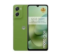 moto g06 12GB (4GB+8GB RAM Boost)/256GB color PANTONE TENDRIL, Gran pantalla 6.88" con sonido Dolby Atmos®, Sistema de cámara con IA de 50 MP, Protección contra el agua IP64, Batería de 5100 mAh