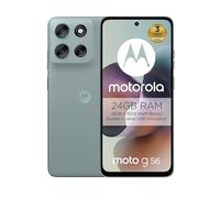 Moto g56 5G 24GB (8GB+16GB RAM Boost)/256GB Gris, Durabilidad Militar, IP68/69, Corning Gorilla® Glass 7i, Pantalla 6.72" Full HD+, Cámara 50 MP con Moto ai, Batería 5200 mAh,Carga TurboPower 30W