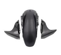 Moto Guardabarros Compatibile Con Para MT-07 Para FZ-07 MT07 FZ07 2012-2017 Guardabarros Delantero Protector Contra Salpicaduras ABS Carbono Cubierta Neumático(B)
