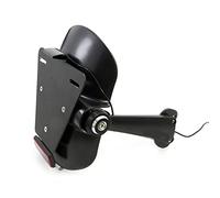 Moto Guardabarros Soporte De Guardabarros Trasero Placa Matrícula para para R1200 para R Nine T para 9t 2014 2015 2016 2017 2018(Negro)