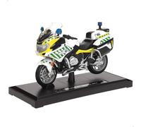 Maisto Maqueta moto BMW R 1200. Juguete miniatura Guardia Civil, Policía, Escala 1/16, Cuerpo de metal, Con soporte, Motos, Maquetas, Vehículo en miniatura, coleccionistas, +3 años (78063)