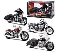Dos Mac Motocicletas Harley Davidson Modelo 1:12 32320 , Modelos/colores Surtidos, 1 Unidad