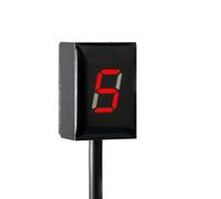 moto indicador de marchas Para NT700V Para Deauville 2006-2015 Para VFR800X Para VT400 2009-2014 Motocicleta 1-6 Para Indicador De Velocidad De Marcha Indicador(Red)