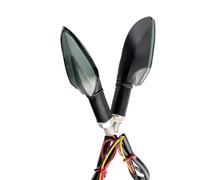 Moto Indicadores Luz De Señal De Giro Universal Para Motocicleta, Flechas Que Fluyen, Luz Trasera De Advertencia, Lámpara Indicadora Intermitente, 12v, 10mm(Blue)