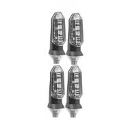 Moto Indicadores Para CB400 CB400SF Para CBR500R Para CB500F Para CB190R Para Hornet 600 Para CB600F CB599 CB900 CBF900 Luz Intermitente De Señal De Giro Hermética 8 Mm(Clear,4pcs)