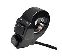Moto Interruptor Manillar Accesorios De Bocina, Interruptor Universal para Manillar De Motocicleta, Indicador De Luz, Botón De Control del Controlador De Moto Interruptores Motocicleta