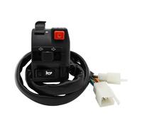 Moto Interruptor Manillar Botón De Luz De Motocicleta Cerca del Interruptor De La Bocina, Señal De Giro, Arranque Eléctrico, Compatible con Yamaha ATV Interruptores Motocicleta(Switch)