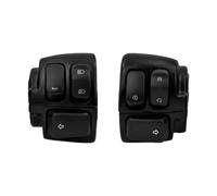 Moto Interruptor Manillar Control De Señal De Giro del Manillar Compatible con El Interruptor para Harley XL883 Sportster Dyna Street Bob Fat FXDF V-Rod Softail Interruptores Motocicleta