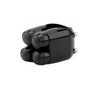 Moto Interruptor Manillar Interruptor De Manillar Motocicleta, 25mm, Kill para Yamaha Racer Chopper, Control Interruptores Señal Giro Interruptores Motocicleta(All Black)