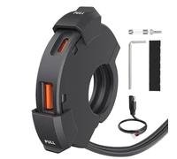 Moto Ladrogrom - Conector estabilizador de alto rendimiento con doble tableta de entrada compatible con USB - Teléfono | Scooter Excursions Mountain Route Adventure Technology Equipaje de moto
