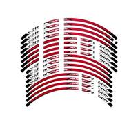Moto Llantas Para S&uzuki 250 Para SX 1000 1050 Para XT Para DL 650 Reflective Motorcycle Wheel Hub Stickers Motocross Rim Decals Moto Scooter Pegatinas