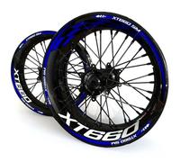 Moto Llantas Pegatinas Kit Completo De Pegatinas para Llantas De Motocicleta para Y&amaha XT660 XT 660, Pegatinas Reflectantes para Llantas. Ruedas Calcomanías(Color 3)