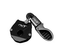 Moto Llaveros Accesorios para Hon@&da NT1100 NT 1100 2021 2022 2023, Accesorios para Motocicleta, Funda para Llave, Llavero(1 Set Black-B)