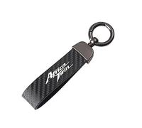 Moto Llaveros Llavero De Fibra De Carbono para Cordón De Motocicleta para HON-DA Africa Twin CRF1100 / L CRF 1000 / L Accesorios (Color : Negro, Size : Normal)