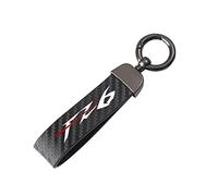 Moto Llaveros Llavero De Fibra De Carbono para Motocicleta, Llavero para Yamaha FZ6 FAZER FZ-6 2004 2005 2006 2007 2008 2009 2010, Accesorios De Motocicleta (Color : Negro, Size : Normal)