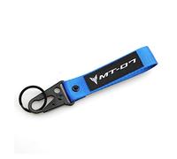Moto Llaveros para Yamaha MT-07 MT-09 MT07 MT09 MT 07 09 2010-2021 2022 Accesorios De Motocicleta Llavero Bordado (Color : MT-07 Blue, Size : 1)