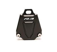 Moto Llaveros para Yamaha R3 YZFR3 2015 2016 2017 2018 2019 2020 2021, Accesorios De Motocicleta, Carcasa De Llave CNC, Carcasa (Color : Negro, Size : 1)