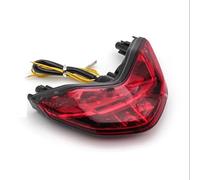 Moto Luz de Freno Luz Trasera De Señal Giro, Integrada, Intermitente, Freno, Accesorios Para Ducati Monster 797 821 Super Sport S 939(Red)