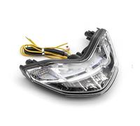 Moto Luz de Freno Luz Trasera De Señal Giro, Integrada, Intermitente, Freno, Accesorios Para Ducati Monster 797 821 Super Sport S 939(WHITE)