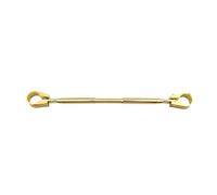 Moto Manillar Elevador Palanca Equilibrio Manillar CNC Motocicleta Barra Transversal Mayoría Manillares 7/8" Y 22 Mm Piezas Palanca Fuerza Para Volante(Yellow)