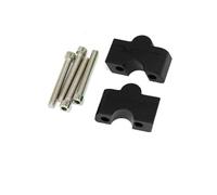 Moto Manillar Elevador para Kawasaki para Z650 para Ninja 650 2017-2024 Elevador Manillar Motocicleta Aumentar Montaje Barra Mango 30mm Moto Elevador de Manillar(Negro)