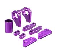 Moto Manillar Elevador Para Surron Para Light Para Bee X/S/ L1E Para Segway X160 X260 Soporte Elevador Manillar 20/30 Mm Y Cubiertas Depósito Freno(Kit Purple)