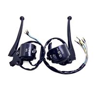 Moto Manillar Interruptor de control Interruptor De Manillar Con Palanca De Freno Y Botón De Luz Intermitente Para Motocicleta Para Suzuki Para AX100 A100