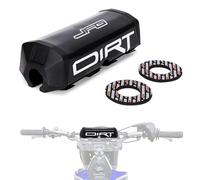 Moto Manillar Protectores Cubierta Universal para 7/8 22 mm 11/8 28 mm Almohadilla Aanillar Motocross ATV (Negro)